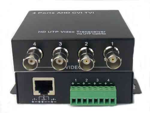 4ch Passive HD Video UTP Transceiver